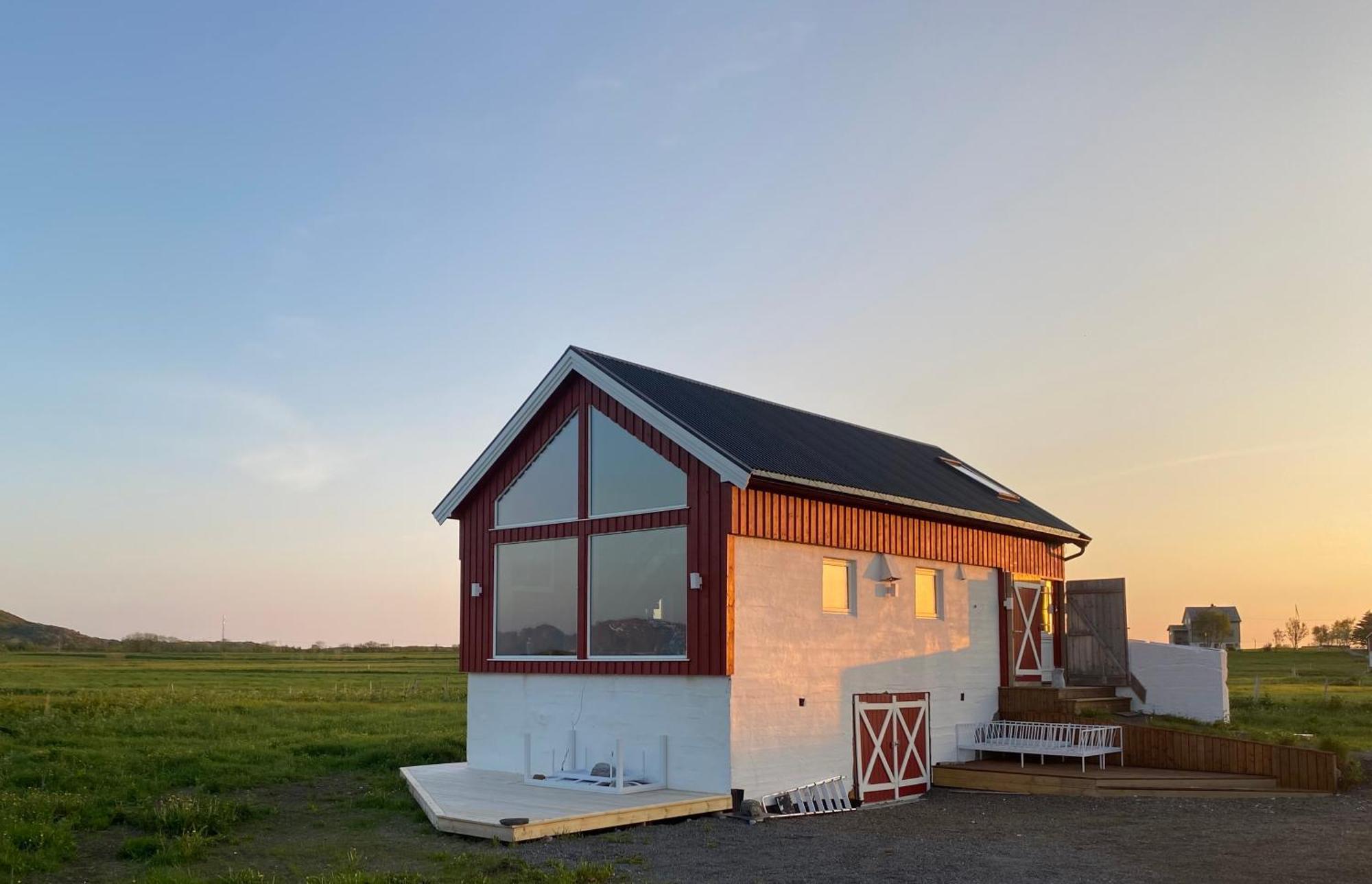 Unique Barnhouse In Amazing Gimsoy In Lofoten Saupstad  Exterior foto